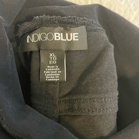 Indigo Blue Secret Fit Belly Ankle Maternity Jeggings - Picture 9 of 9